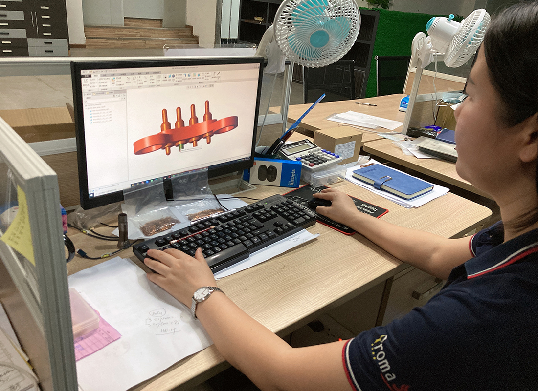 R&D of double ended pogo pin connector