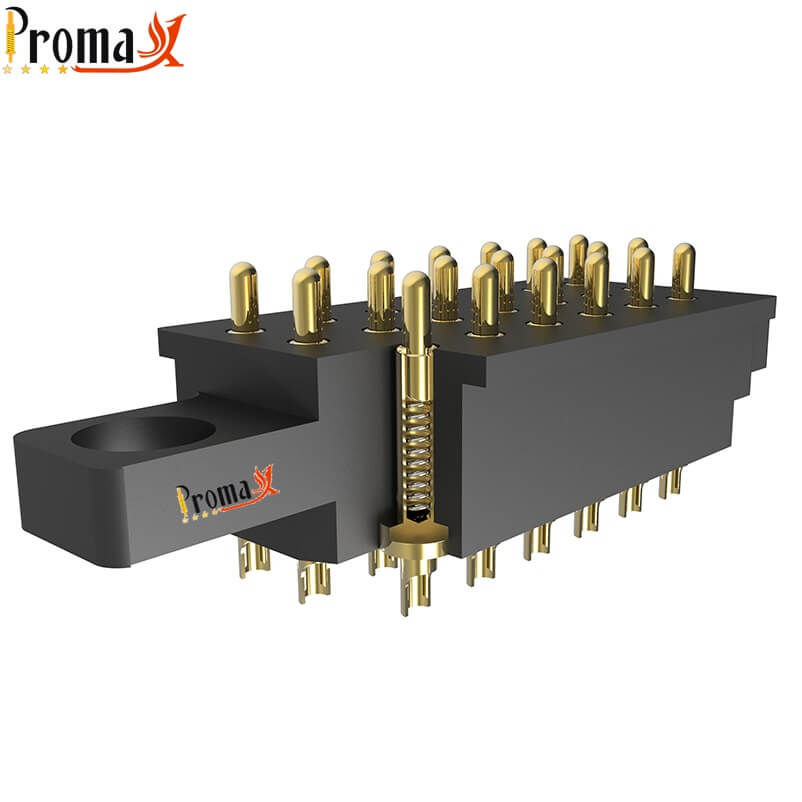 solder cup pogo pin connector-3