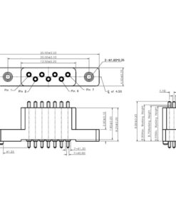 NC3298-07RC High Current Pogo Pin Connector