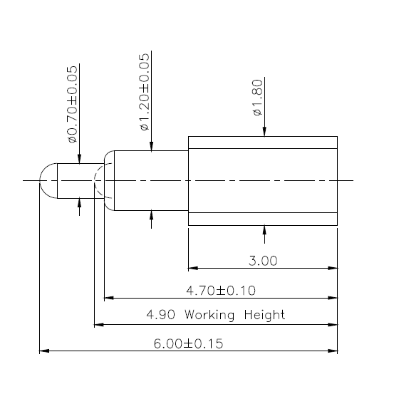 SMT POGO PIN-2355R