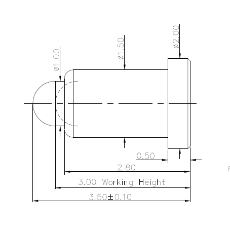 SMT POGO PIN-4115-01PA
