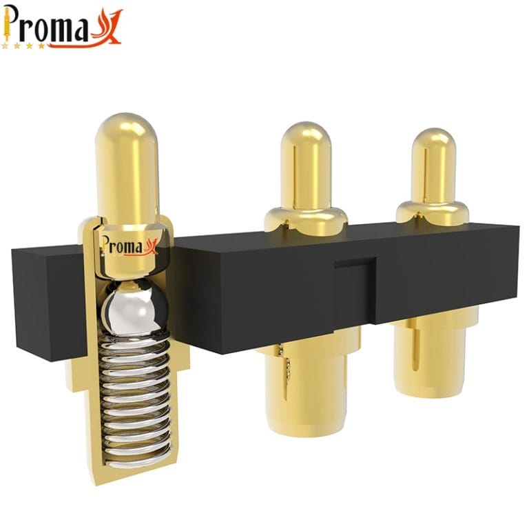 promax high current pogo pin connector example
