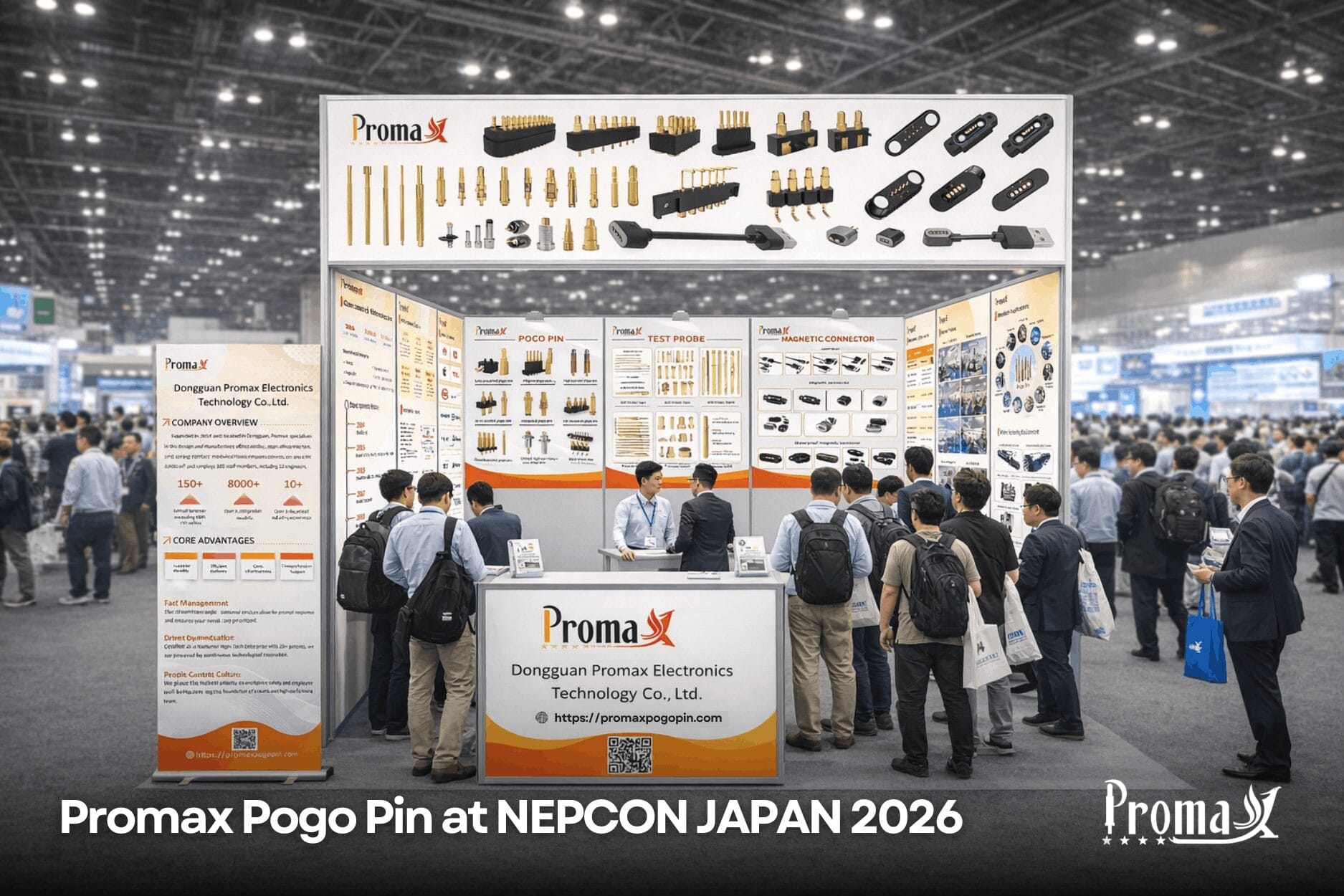 promax pogo pin to showcase advanced spring loaded connector solutions at nepcon japan 2026